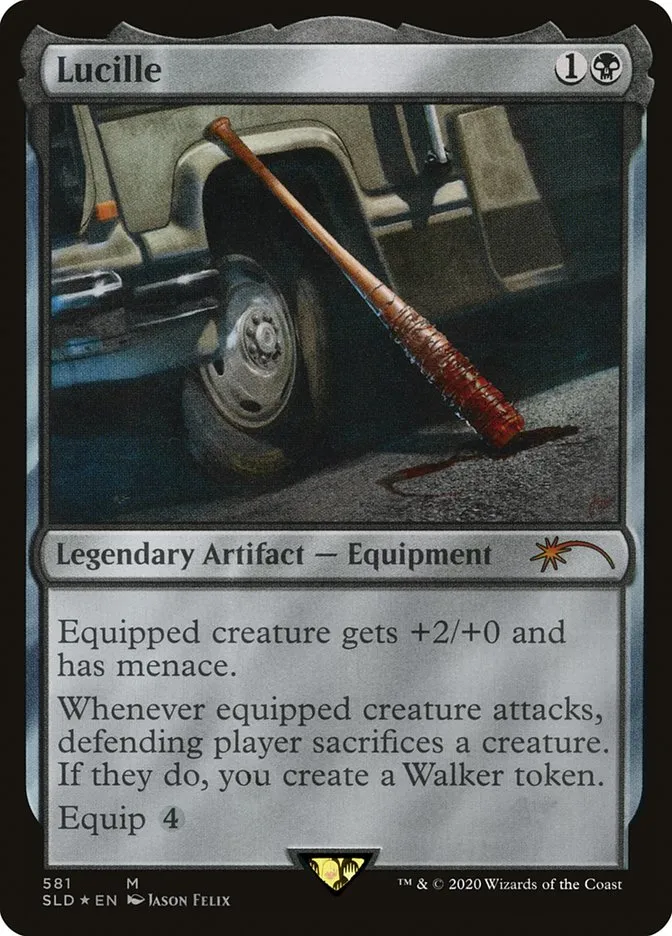 2019 Secret Lair Drop Gisa's Favorite Shovel #581 mythic card image