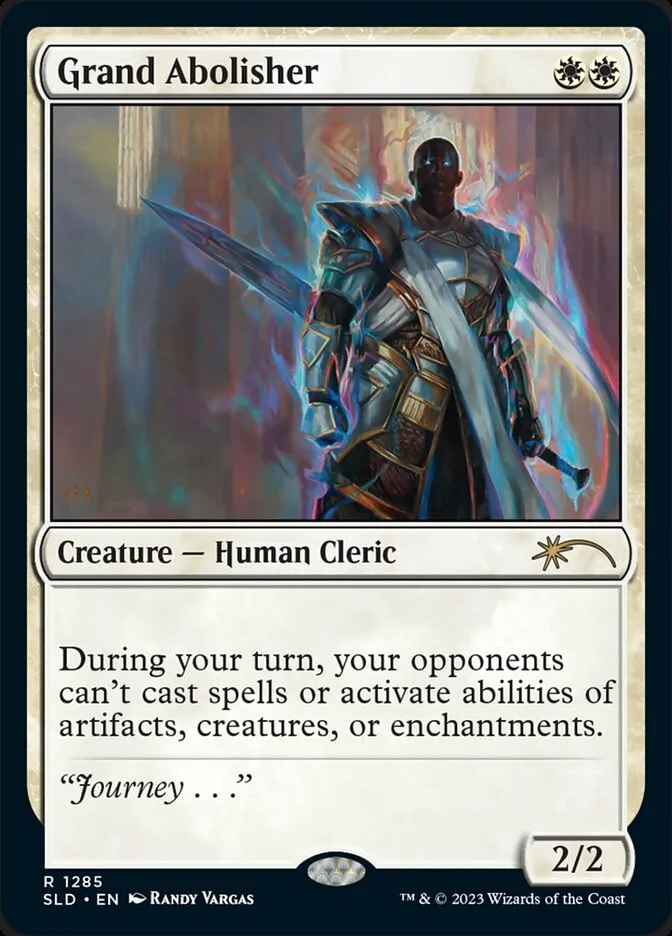 2019 Secret Lair Drop Grand Abolisher #1285 rare card image