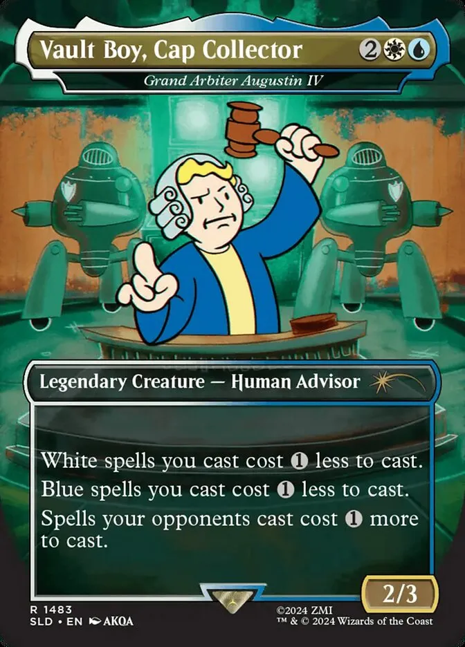 2019 Secret Lair Drop Grand Arbiter Augustin IV #1483 rare card image