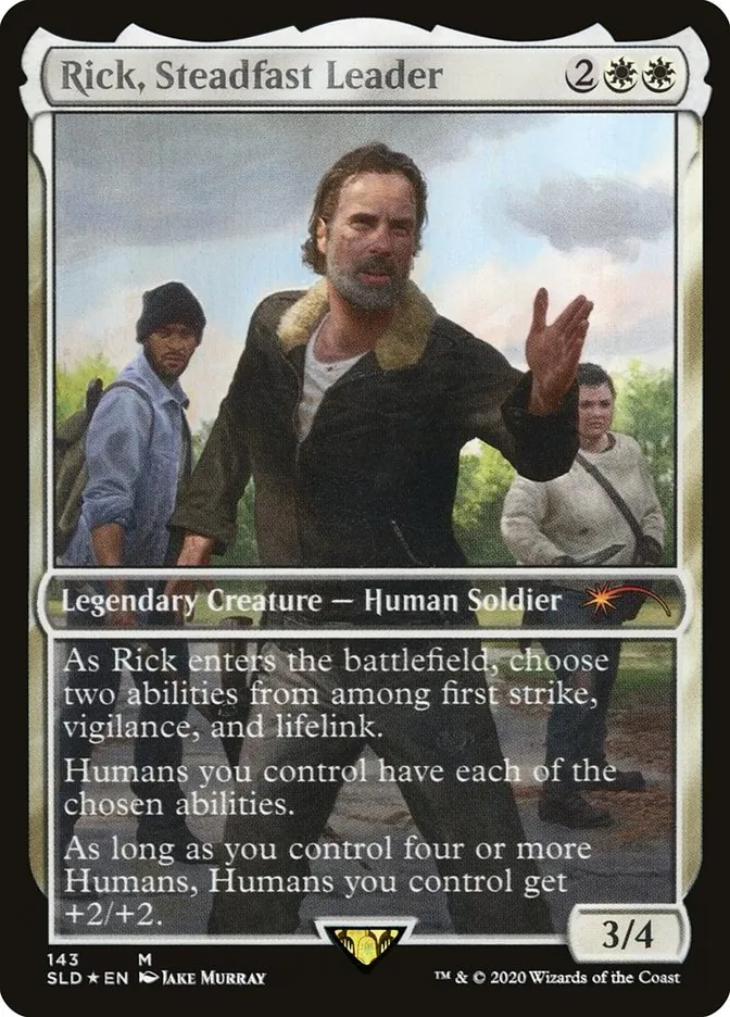 2019 Secret Lair Drop Greymond, Avacyn's Stalwart mythic #143 mythic card image