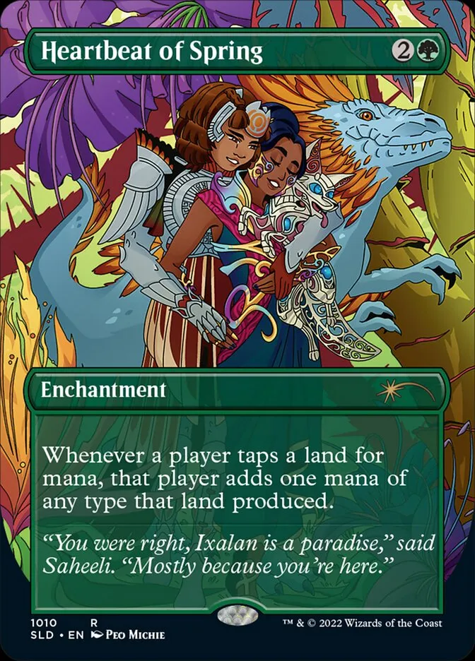 2019 Secret Lair Drop Heartbeat of Spring #1010 rare card image
