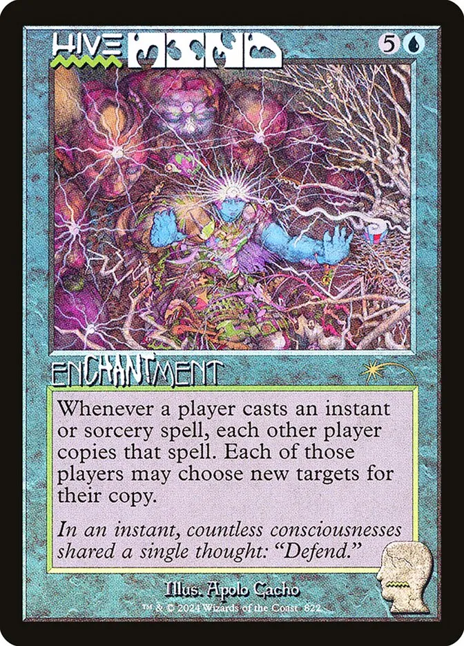 2019 Secret Lair Drop Hive Mind #822 rare card image