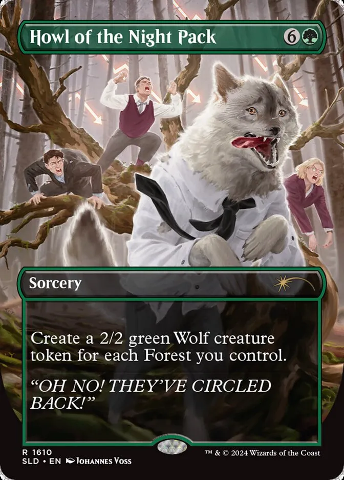 2019 Secret Lair Drop Howl of the Night Pack #1610 rare card image
