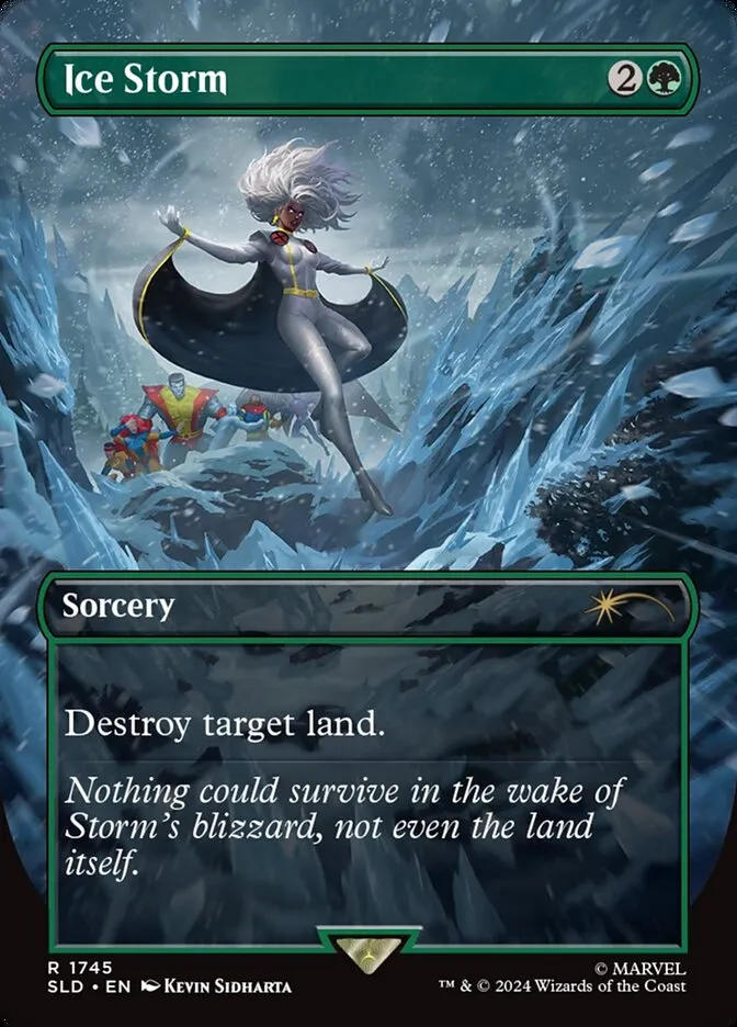 2019 Secret Lair Drop Ice Storm #1745 rare card image