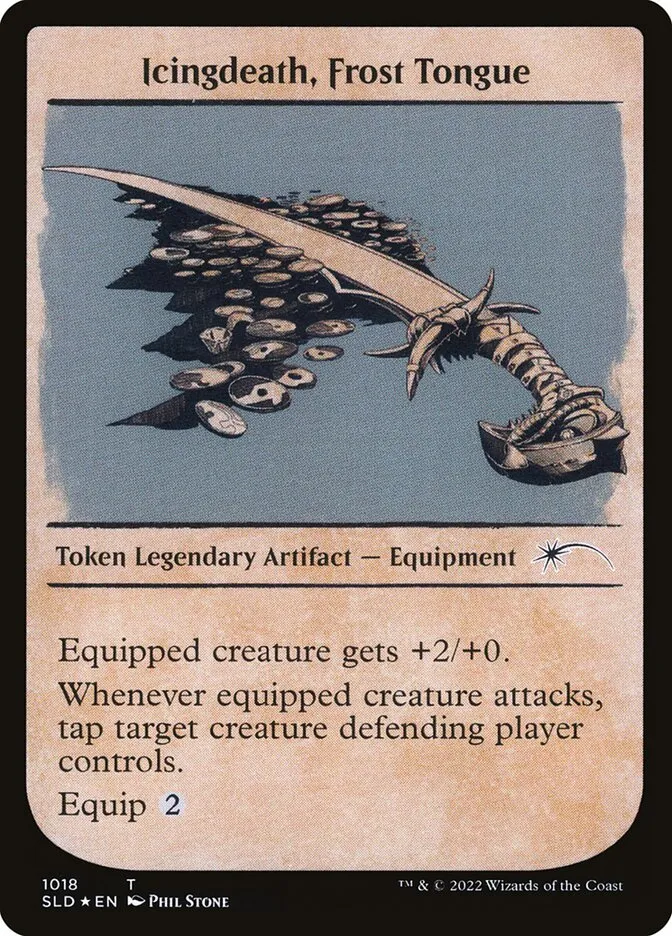 2019 Secret Lair Drop Icingdeath, Frost Tongue #1018 common card image