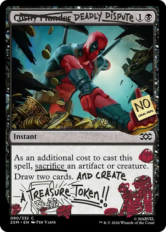 2019 Secret Lair Drop Deadly Dispute common #IFIYW-1 common card image