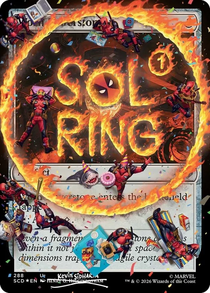 2019 Secret Lair Drop Sol Ring rare #IFIYW-10 rare card image