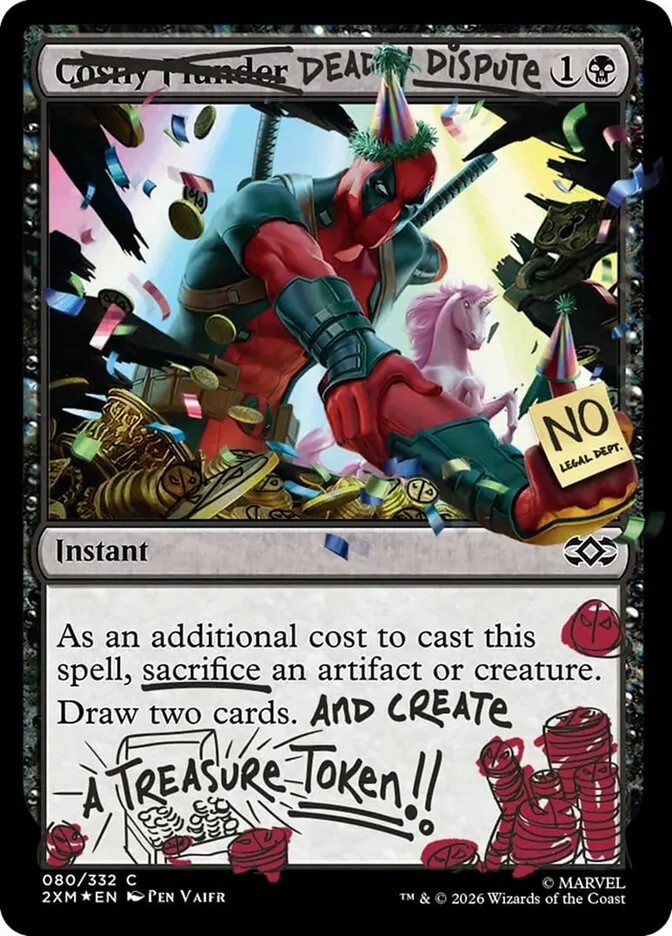 2019 Secret Lair Drop Deadly Dispute common #IFIYW-6 common card image