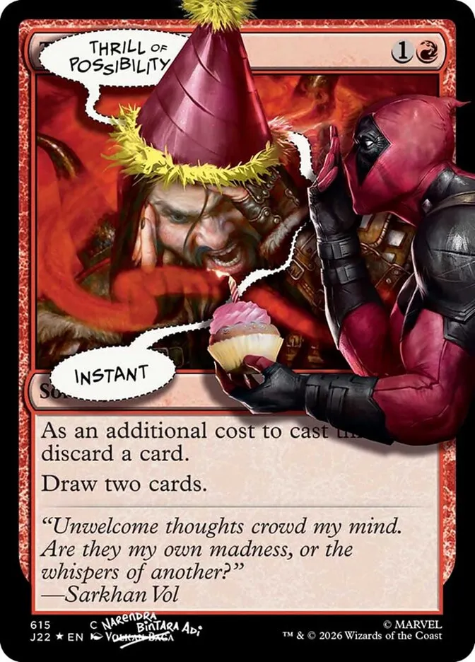 2019 Secret Lair Drop Thrill of Possibility common #IFIYW-8 common card image