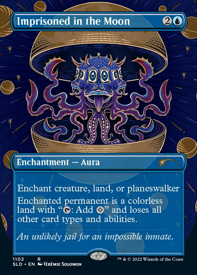 2019 Secret Lair Drop Imprisoned in the Moon #1102 rare card image