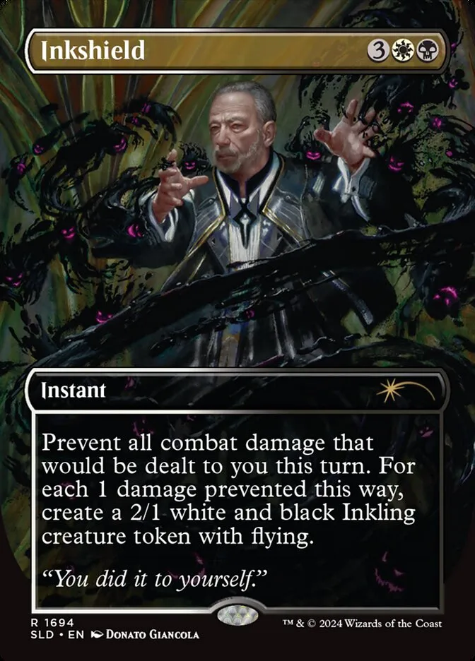2019 Secret Lair Drop Inkshield #1694 rare card image