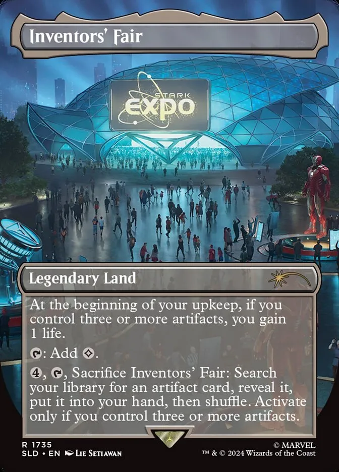 2019 Secret Lair Drop Inventors' Fair #1735 rare card image