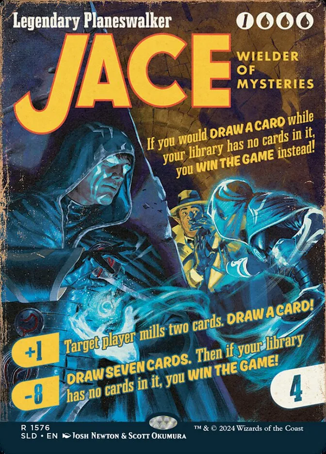 2019 Secret Lair Drop Jace, Wielder of Mysteries #1576 rare card image