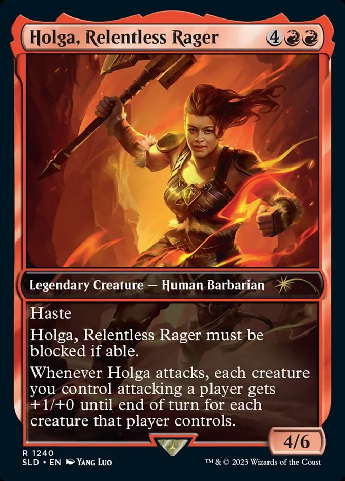 2019 Secret Lair Drop Jurin, Leading the Charge #1240 rare card image
