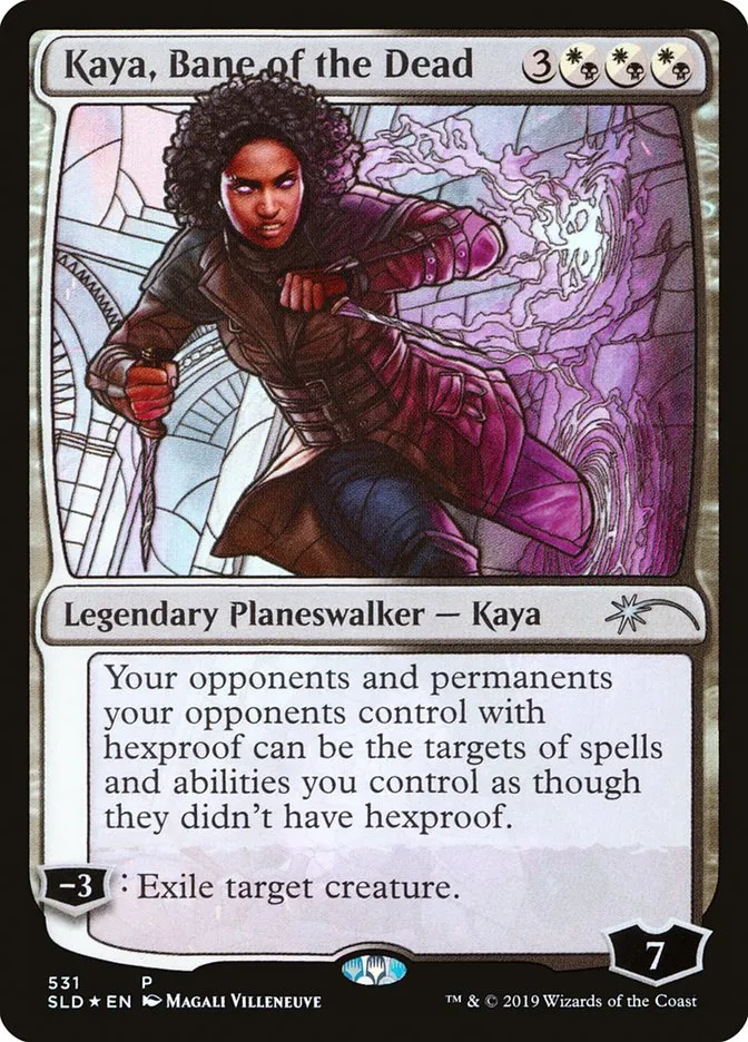 2019 Secret Lair Drop Kaya, Bane of the Dead uncommon #531 uncommon card image