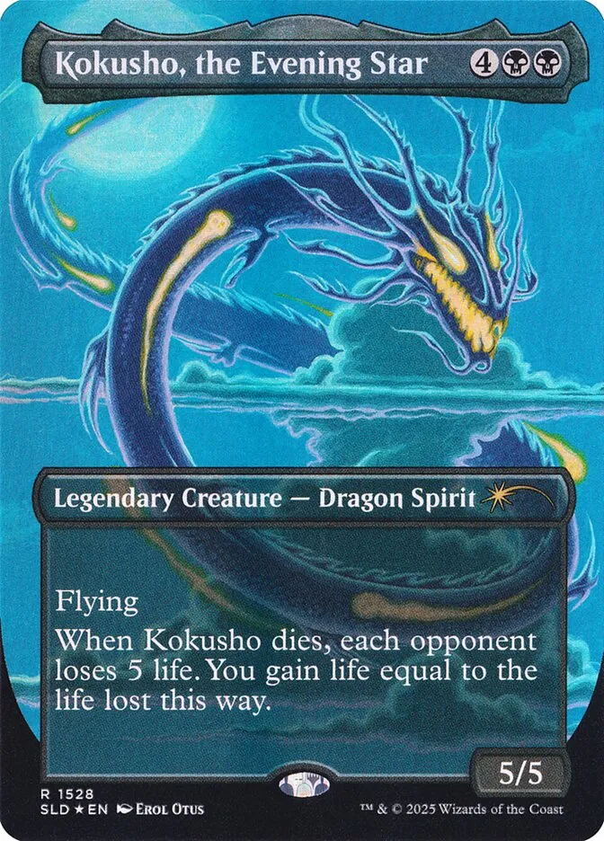 2019 Secret Lair Drop Kokusho, the Evening Star #1528 rare card image