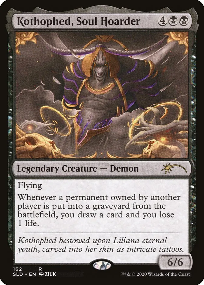 2019 Secret Lair Drop Kothophed, Soul Hoarder #162 rare card image