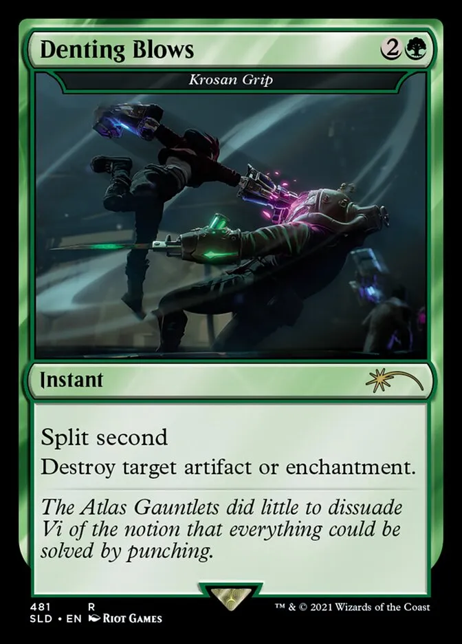 2019 Secret Lair Drop Krosan Grip #481 rare card image