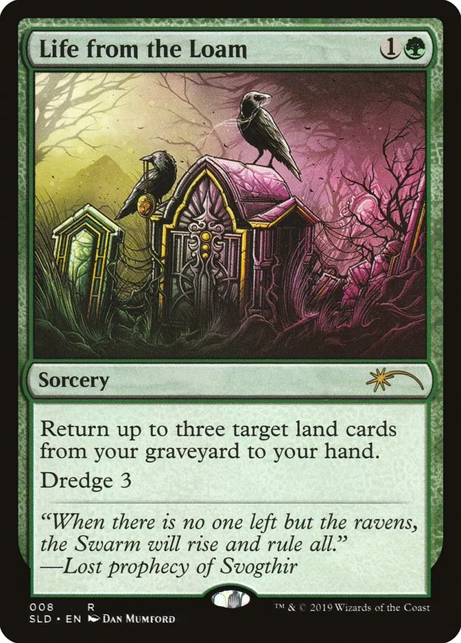 2019 Secret Lair Drop Life from the Loam rare #8 rare card image