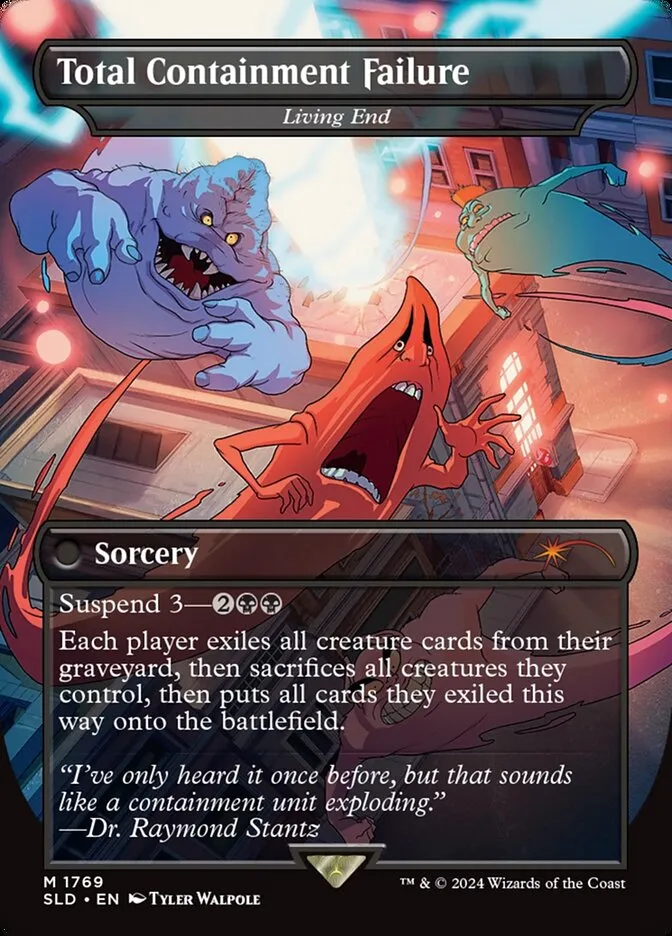 2019 Secret Lair Drop Living End #1769 mythic card image