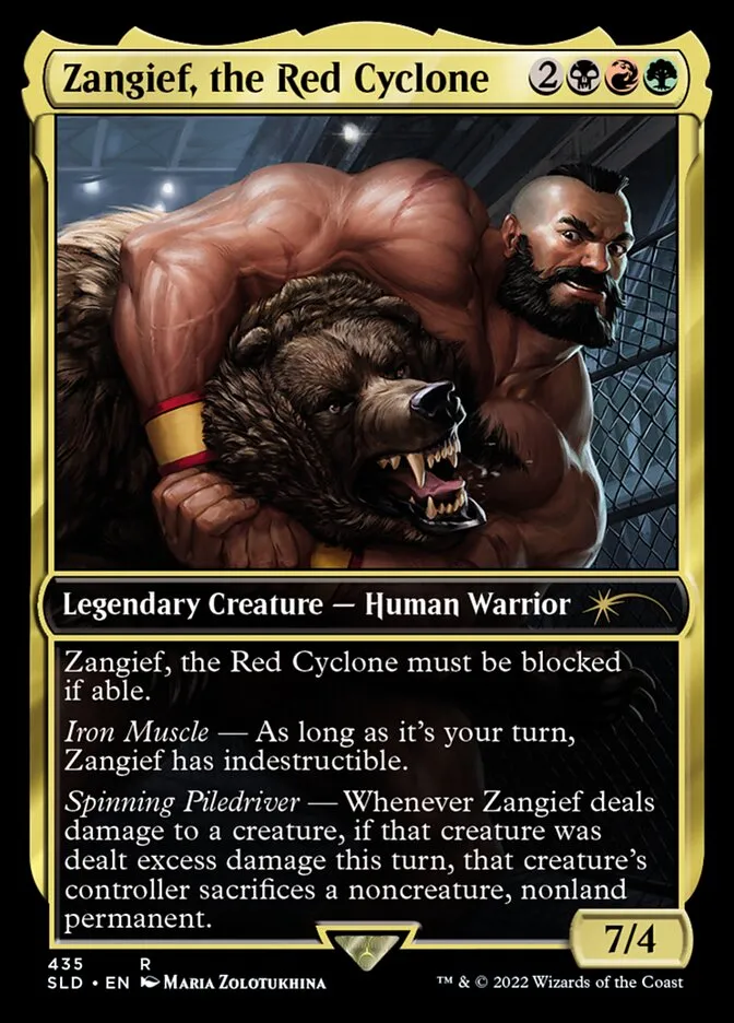 2019 Secret Lair Drop Maarika, Brutal Gladiator #435 rare card image