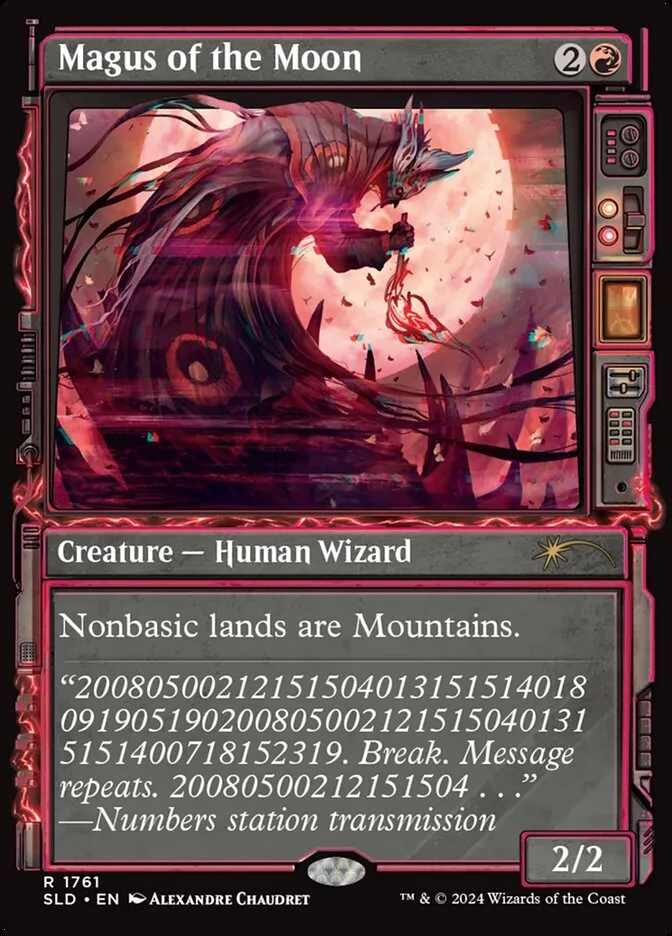 2019 Secret Lair Drop Magus of the Moon #1761 rare card image