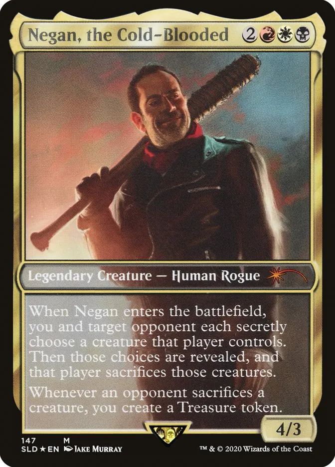 2019 Secret Lair Drop Malik, Grim Manipulator mythic #147 mythic card image