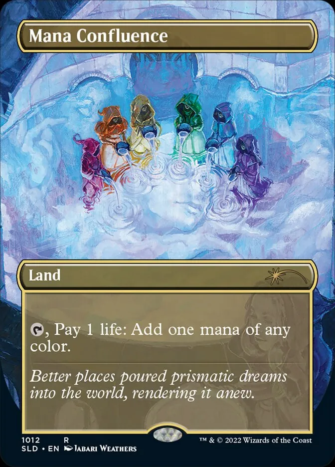 2019 Secret Lair Drop Mana Confluence #1012a rare card image