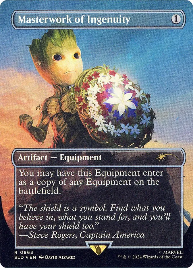 2019 Secret Lair Drop Masterwork of Ingenuity [Foil] rare #863 rare card image