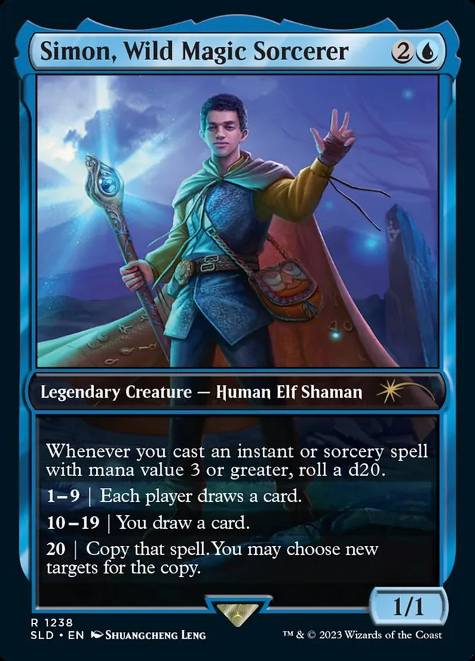 2019 Secret Lair Drop Mathise, Surge Channeler #1238 rare card image