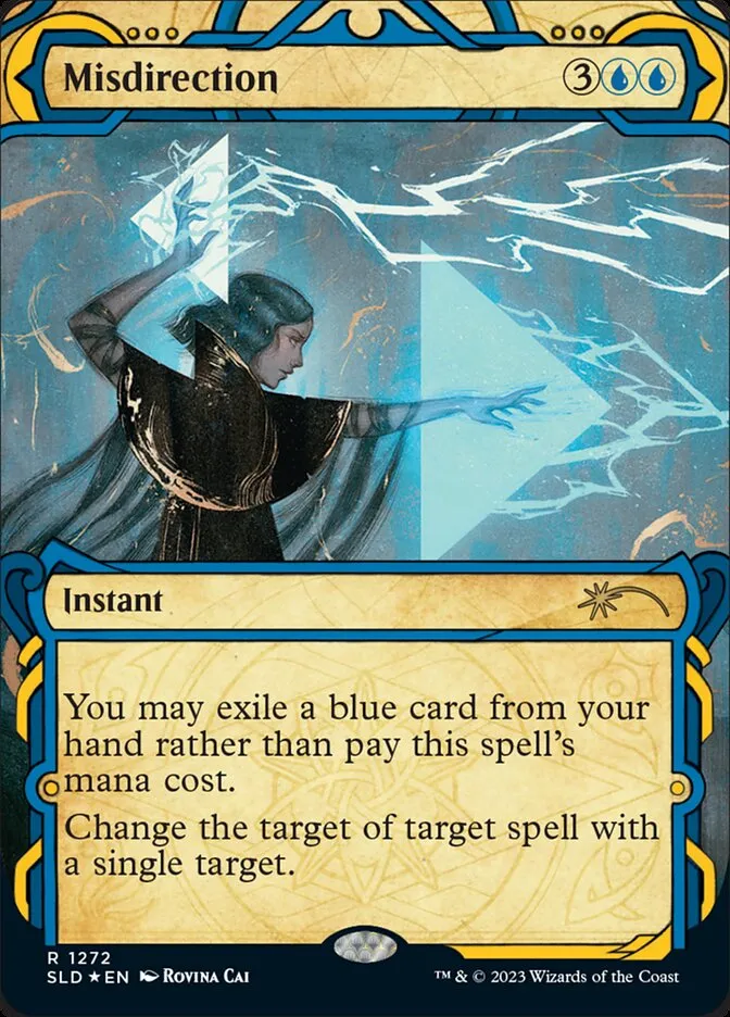 2019 Secret Lair Drop Misdirection #1272 rare card image