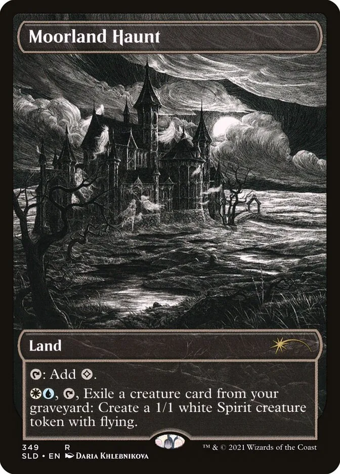 2019 Secret Lair Drop Moorland Haunt #349 rare card image