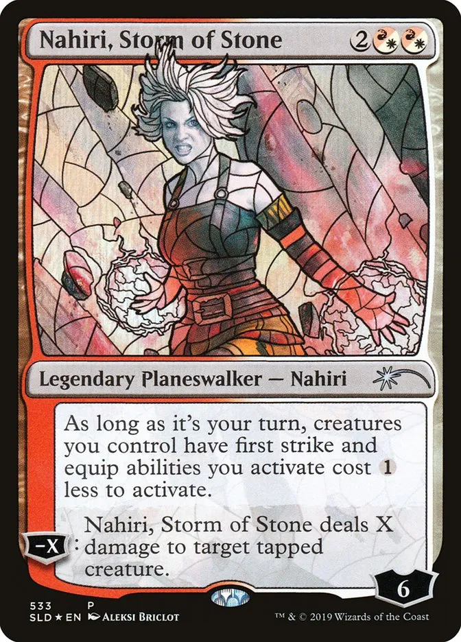 2019 Secret Lair Drop Nahiri, Storm of Stone uncommon #533 uncommon card image