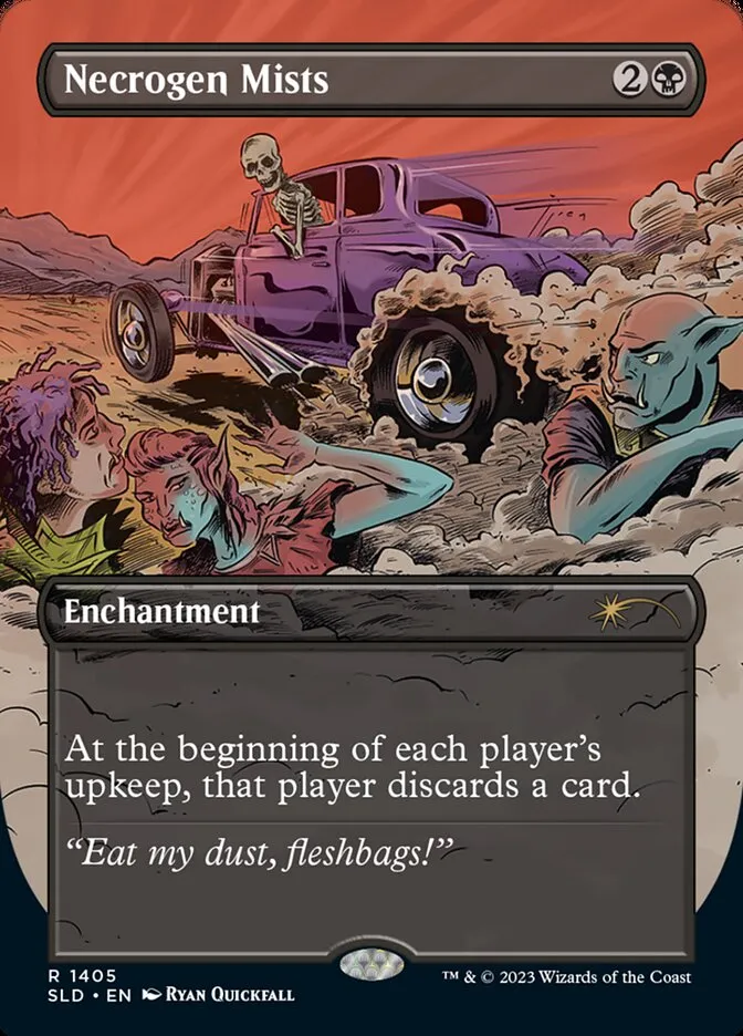2019 Secret Lair Drop Necrogen Mists #1405 rare card image
