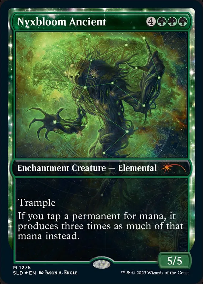 2019 Secret Lair Drop Nyxbloom Ancient #1275 mythic card image