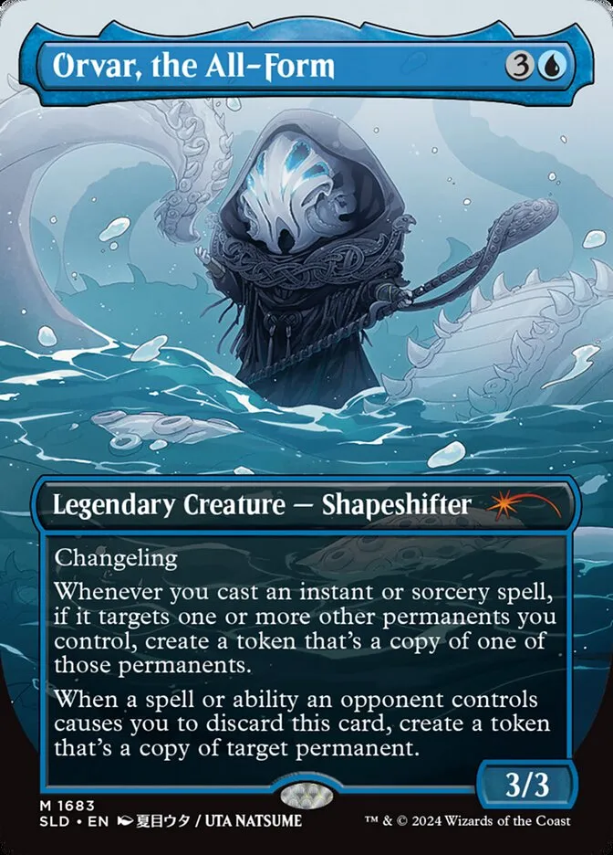 2019 Secret Lair Drop Orvar, the All-Form #1683 mythic card image