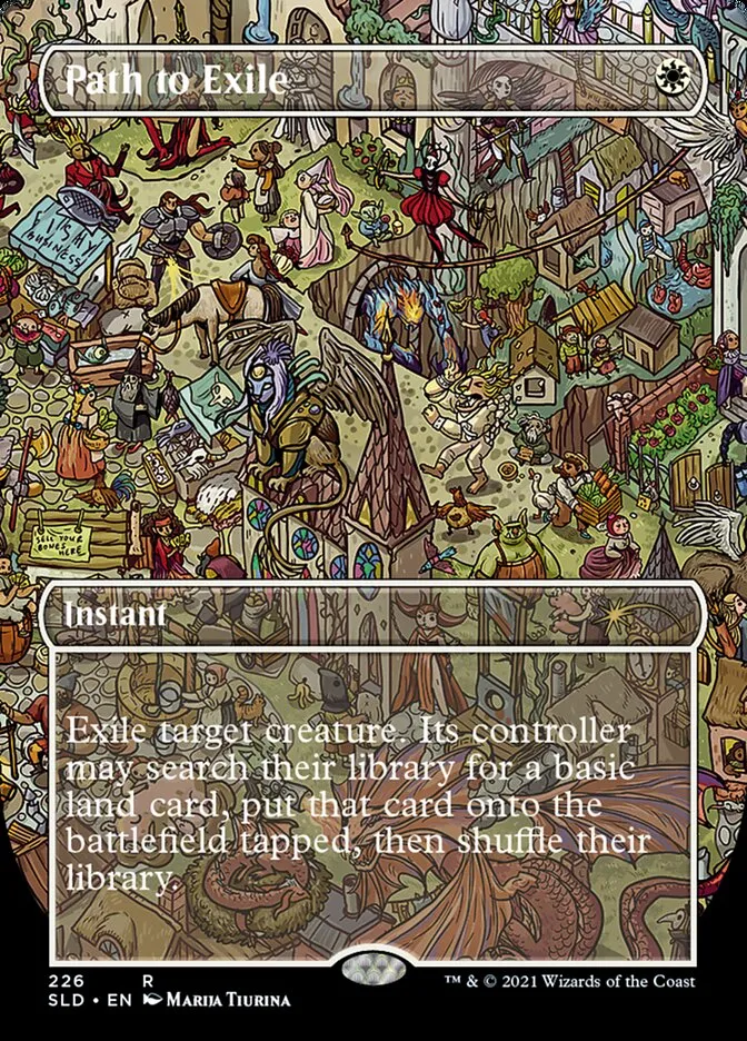 2019 Secret Lair Drop Path to Exile #226 rare card image