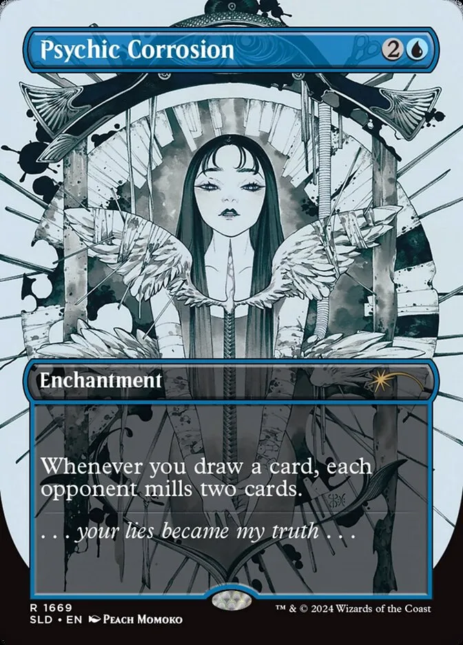 2019 Secret Lair Drop Psychic Corrosion #1669 rare card image
