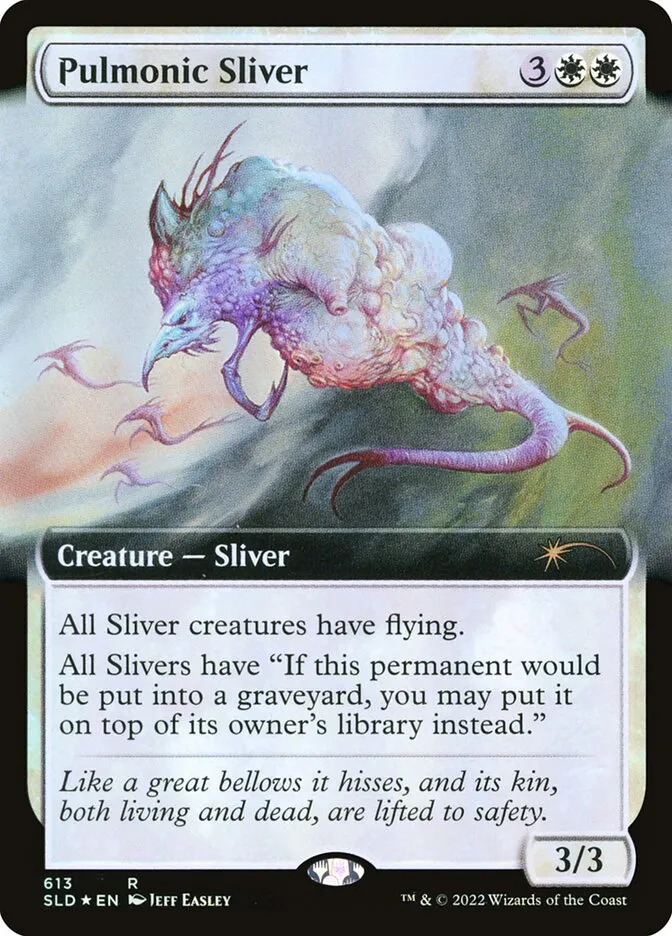 2019 Secret Lair Drop Pulmonic Sliver #613 rare card image
