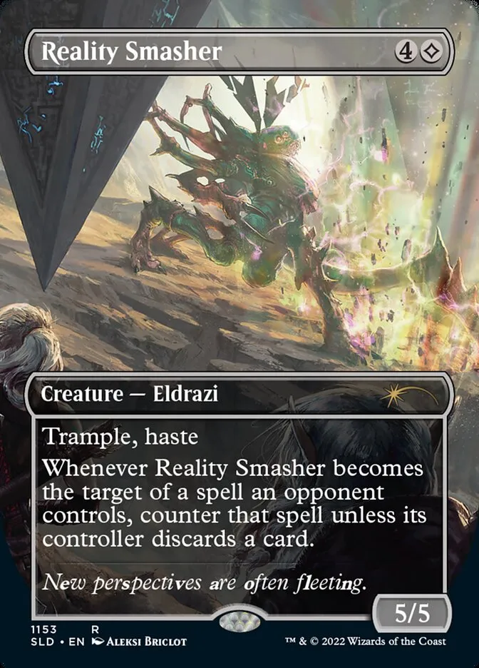 2019 Secret Lair Drop Reality Smasher #1153 rare card image