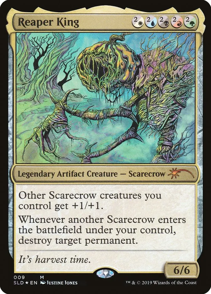 2019 Secret Lair Drop Reaper King mythic #9 mythic card image