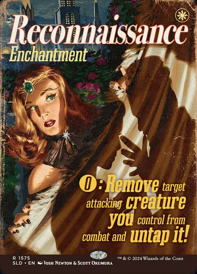 2019 Secret Lair Drop Reconnaissance #1575 rare card image