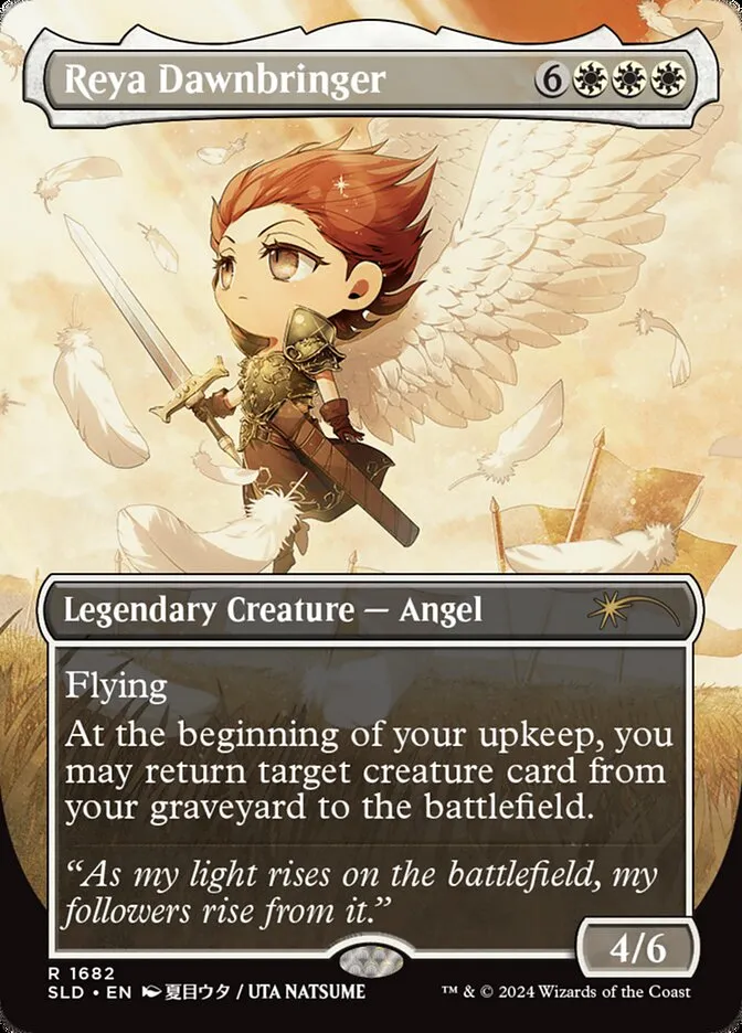 2019 Secret Lair Drop Reya Dawnbringer #1682 rare card image