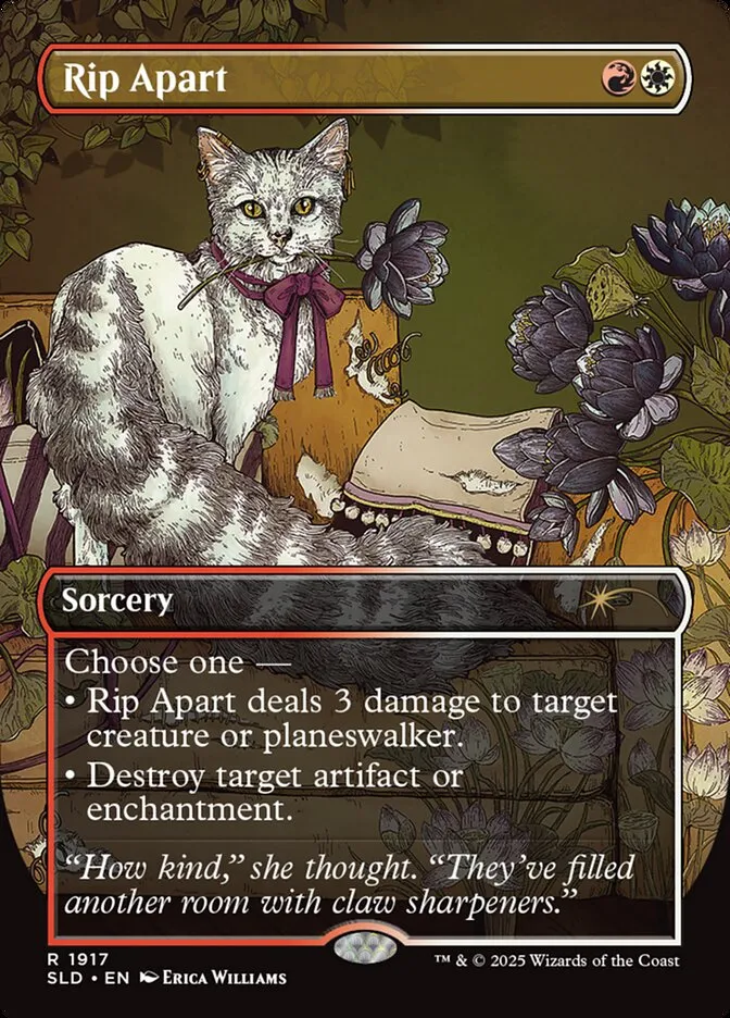 2019 Secret Lair Drop Rip Apart #1917 rare card image