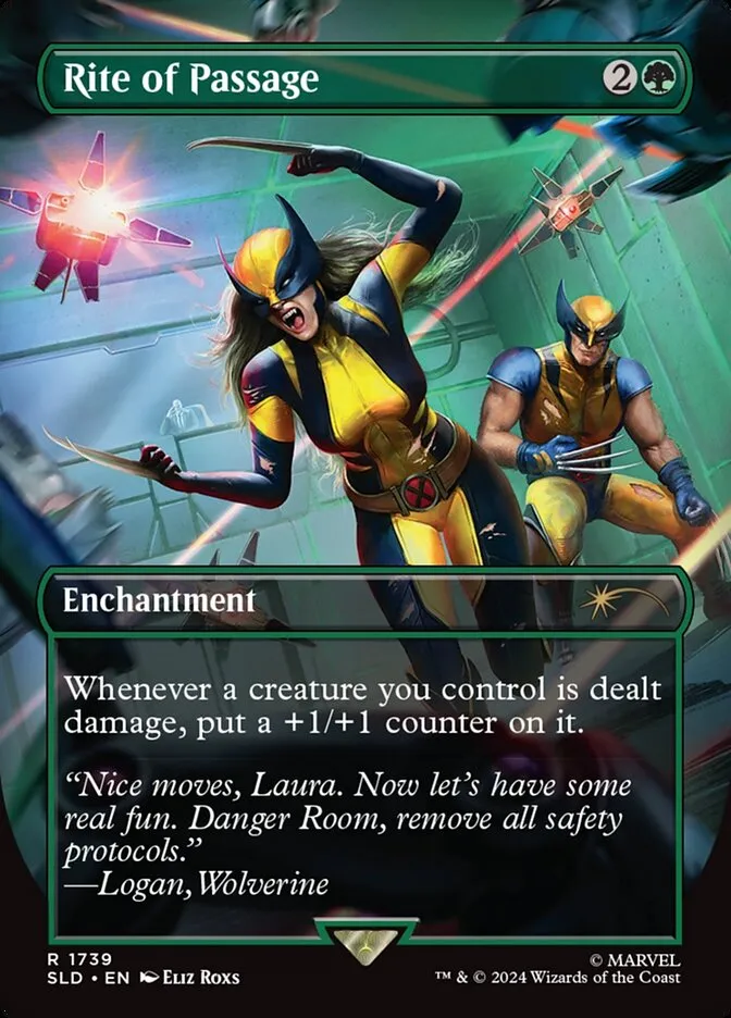 2019 Secret Lair Drop Rite of Passage #1739 rare card image
