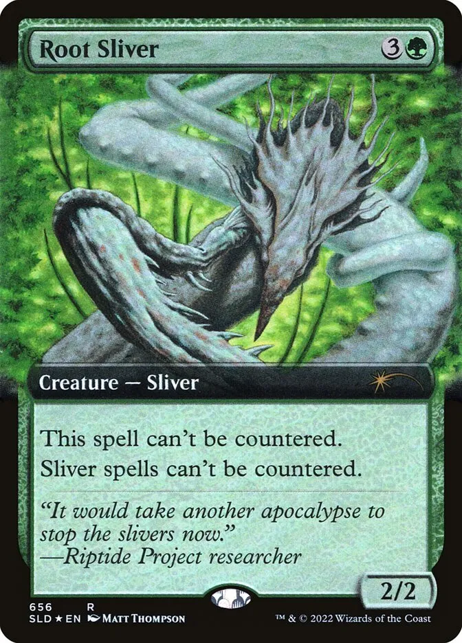 2019 Secret Lair Drop Root Sliver #656 rare card image