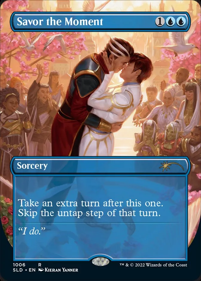 2019 Secret Lair Drop Savor the Moment #1006 rare card image