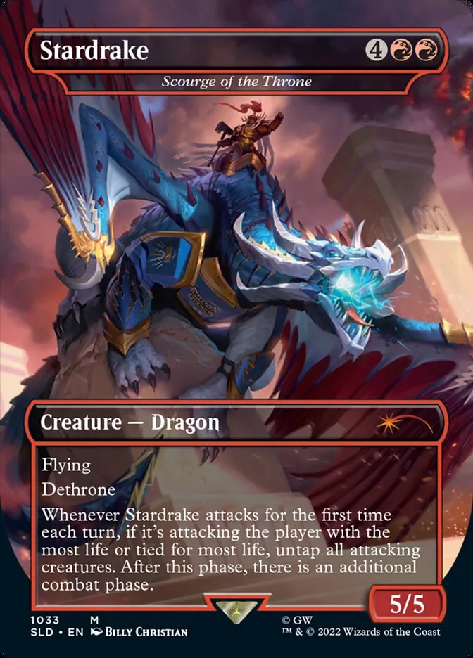 2019 Secret Lair Drop Scourge of the Throne #1033 mythic card image