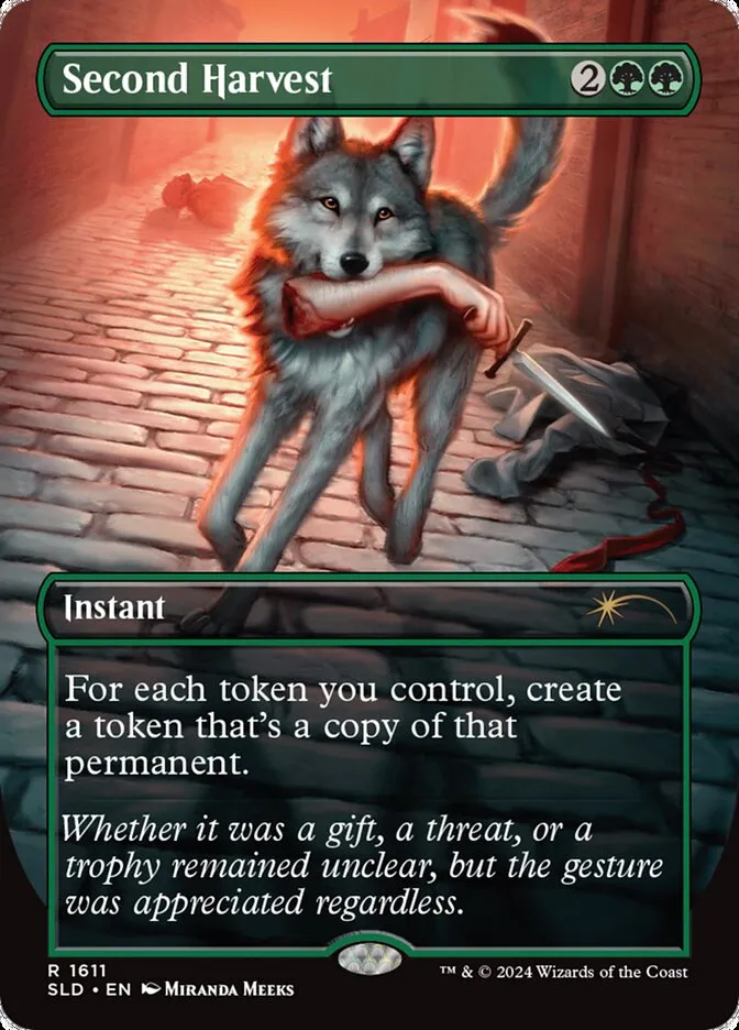 2019 Secret Lair Drop Second Harvest #1611 rare card image