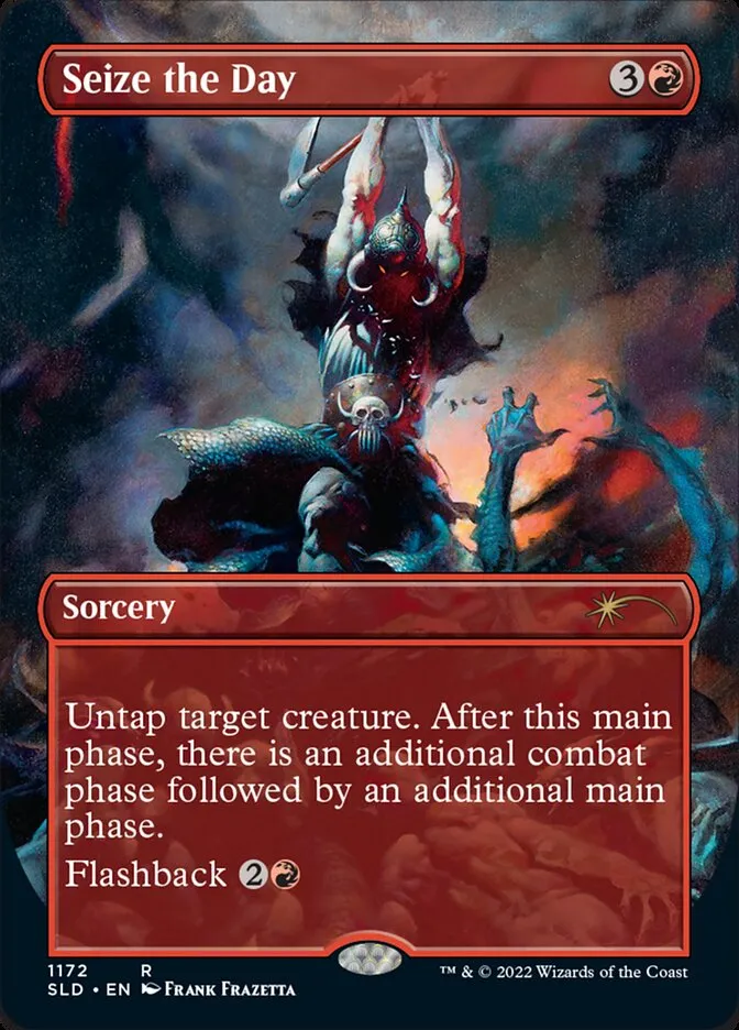 2019 Secret Lair Drop Seize the Day #1172 rare card image